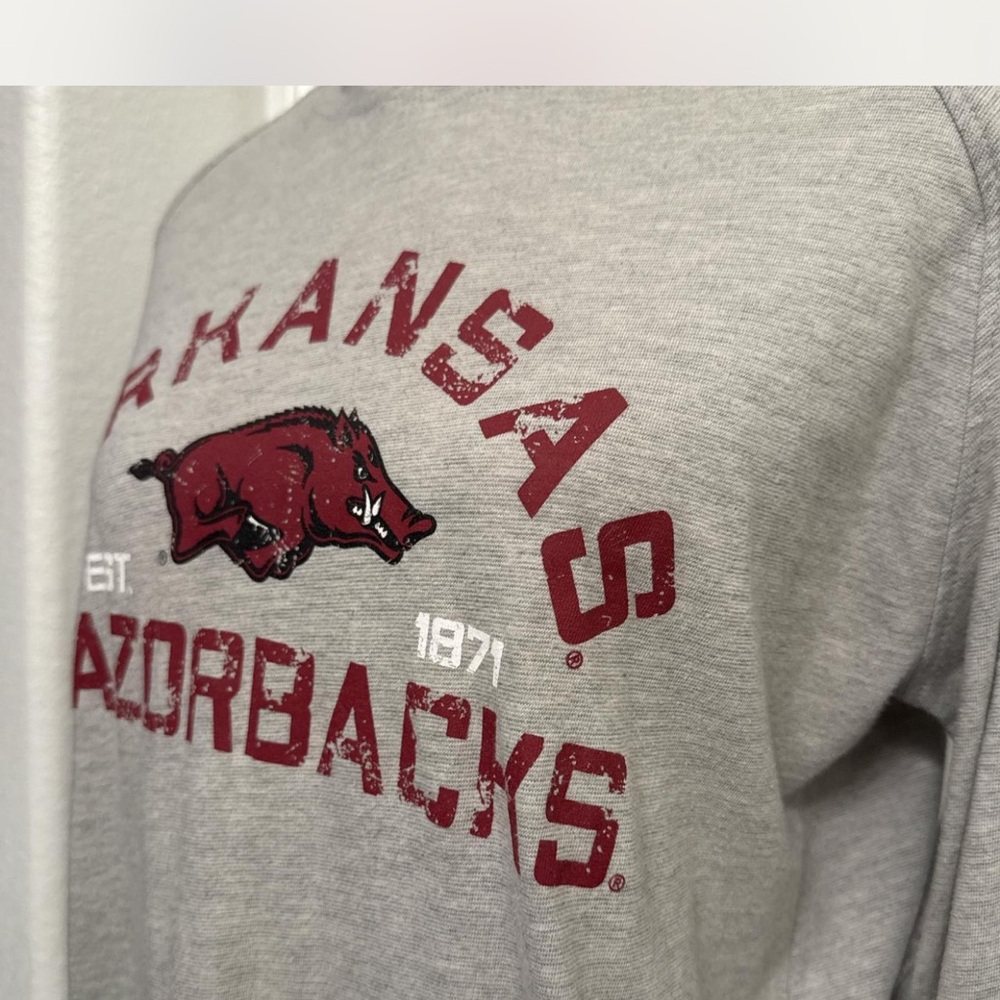 Arkansas Razorbacks Lightweight Hoodie - Picture 2 of 5